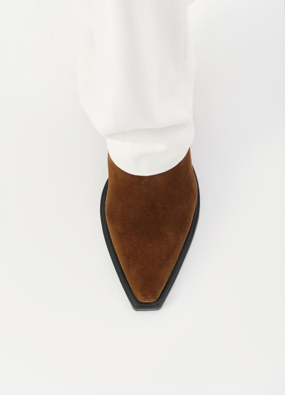 White Smoke מגפי זמש לנשים Vagabond Kelsey VAGABOND