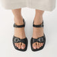 Light Gray סנדלי עקב לנשים Ines VAGABOND