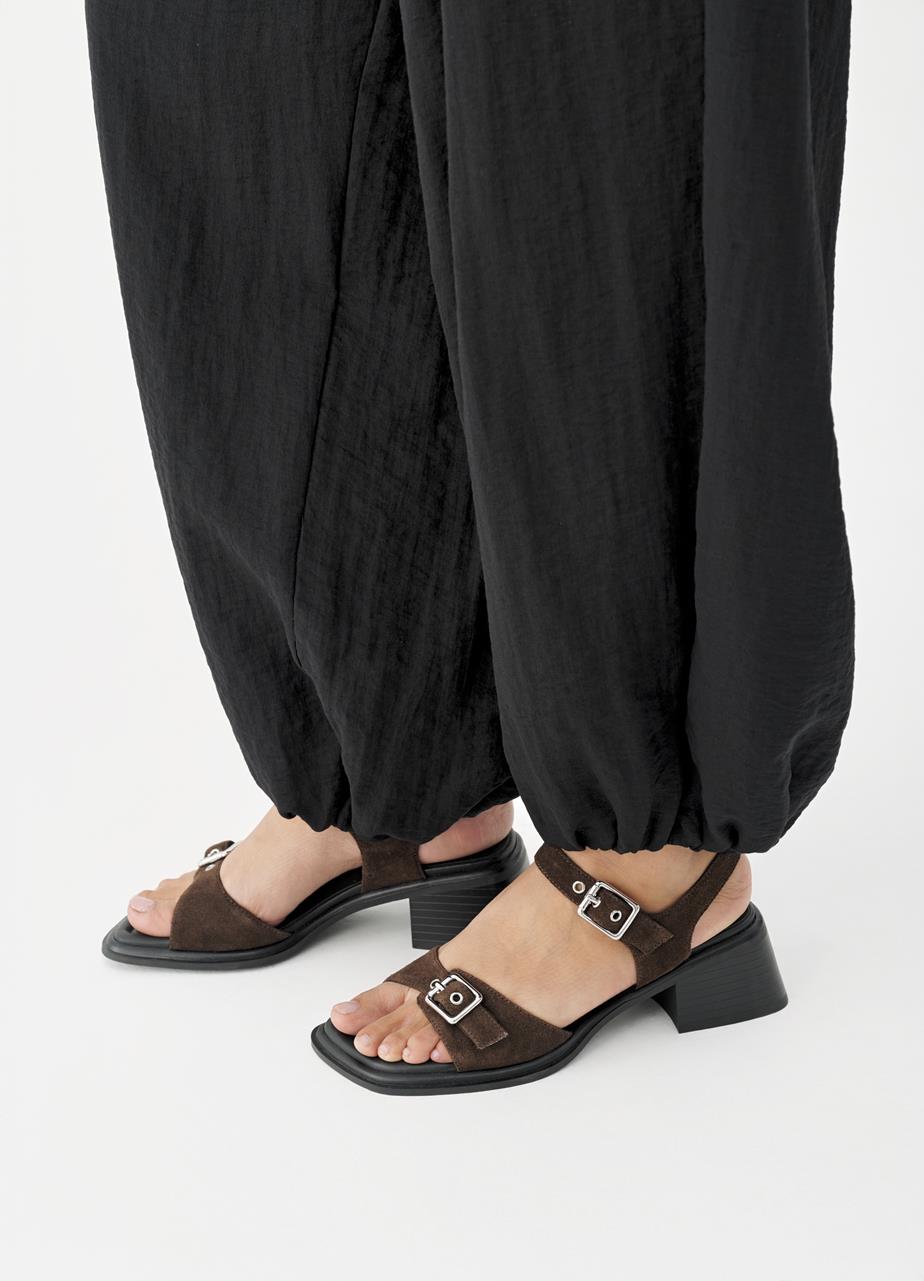 Dark Slate Gray סנדלי עקב לנשים Ines VAGABOND