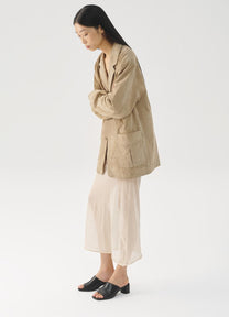 Beige נעלי עקב מיול לנשים Piper VAGABOND
