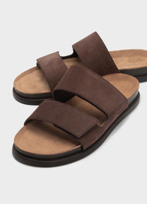 Beige כפכפי סלייד לגברים Vagabond Kevin VAGABOND