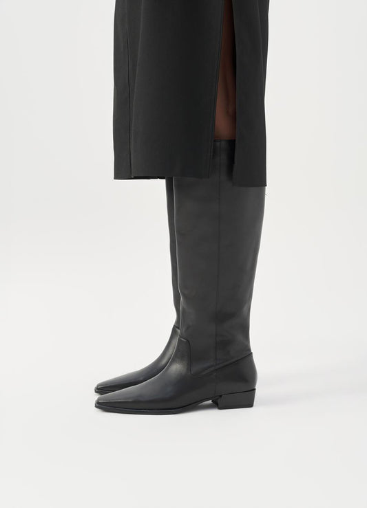 Dark Slate Gray מגפיים גבוהים לנשים Vagabond  Nella VAGABOND