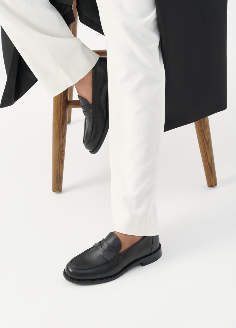 Dark Slate Gray מוקסינים מאט לנשים Linn VAGABOND