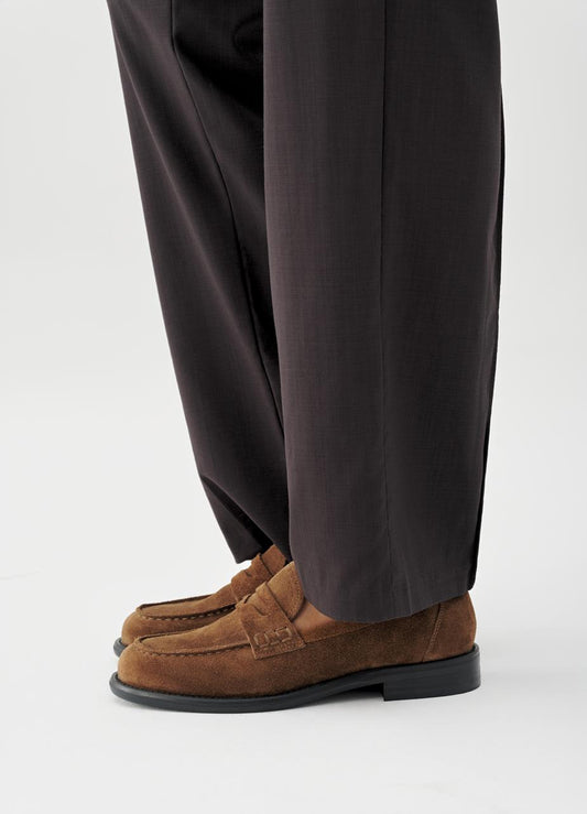 Dark Slate Gray מוקסינים זמש לנשים Linn VAGABOND