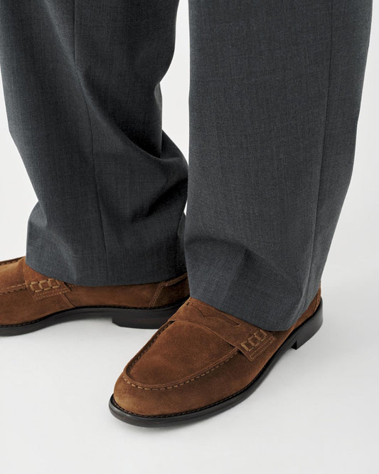 Dark Slate Gray נעלי מוקסין לגברים Steven VAGABOND SHOEMAKERS