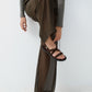 Light Gray סנדלים זמש לנשים Zaida VAGABOND