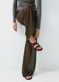 Light Gray סנדלים זמש לנשים Zaida VAGABOND