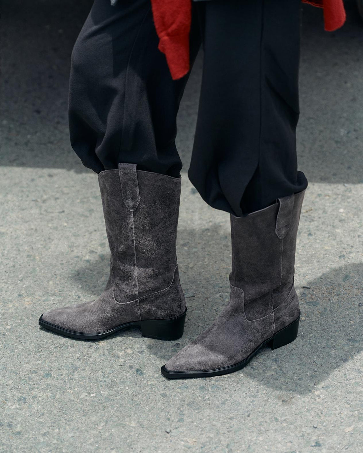 Dark Gray מגפיים גבוהים לנשים Kelsey VAGABOND SHOEMAKERS