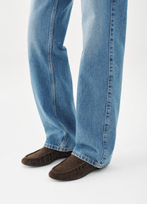 Dark Slate Blue מוקסינים לנשים Aleya VAGABOND