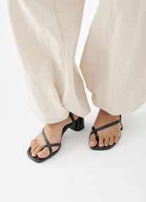 Light Gray סנדלי עקב לנשים Evie VAGABOND