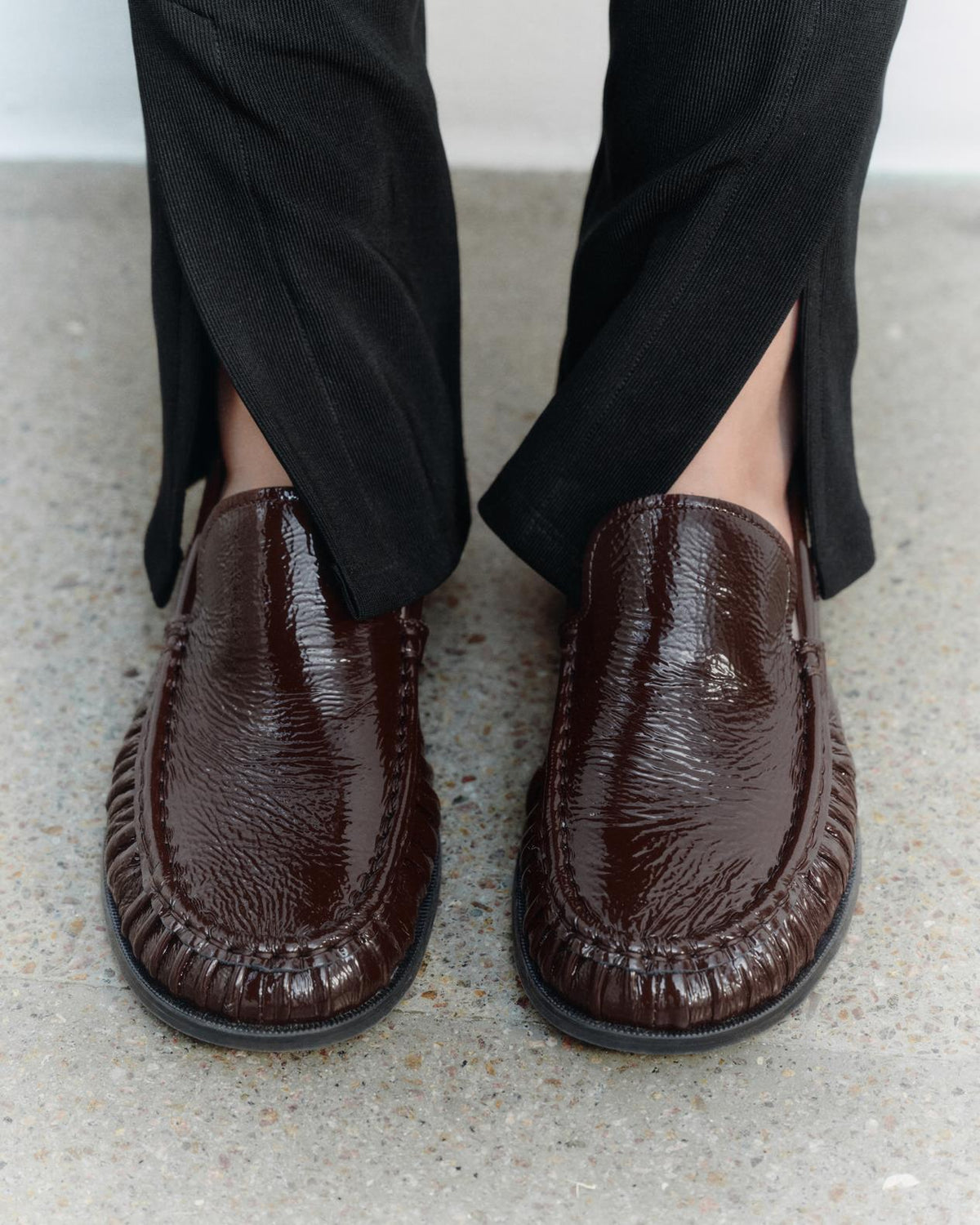 Black נעלי מוקסין לנשים Brandi VAGABOND SHOEMAKERS