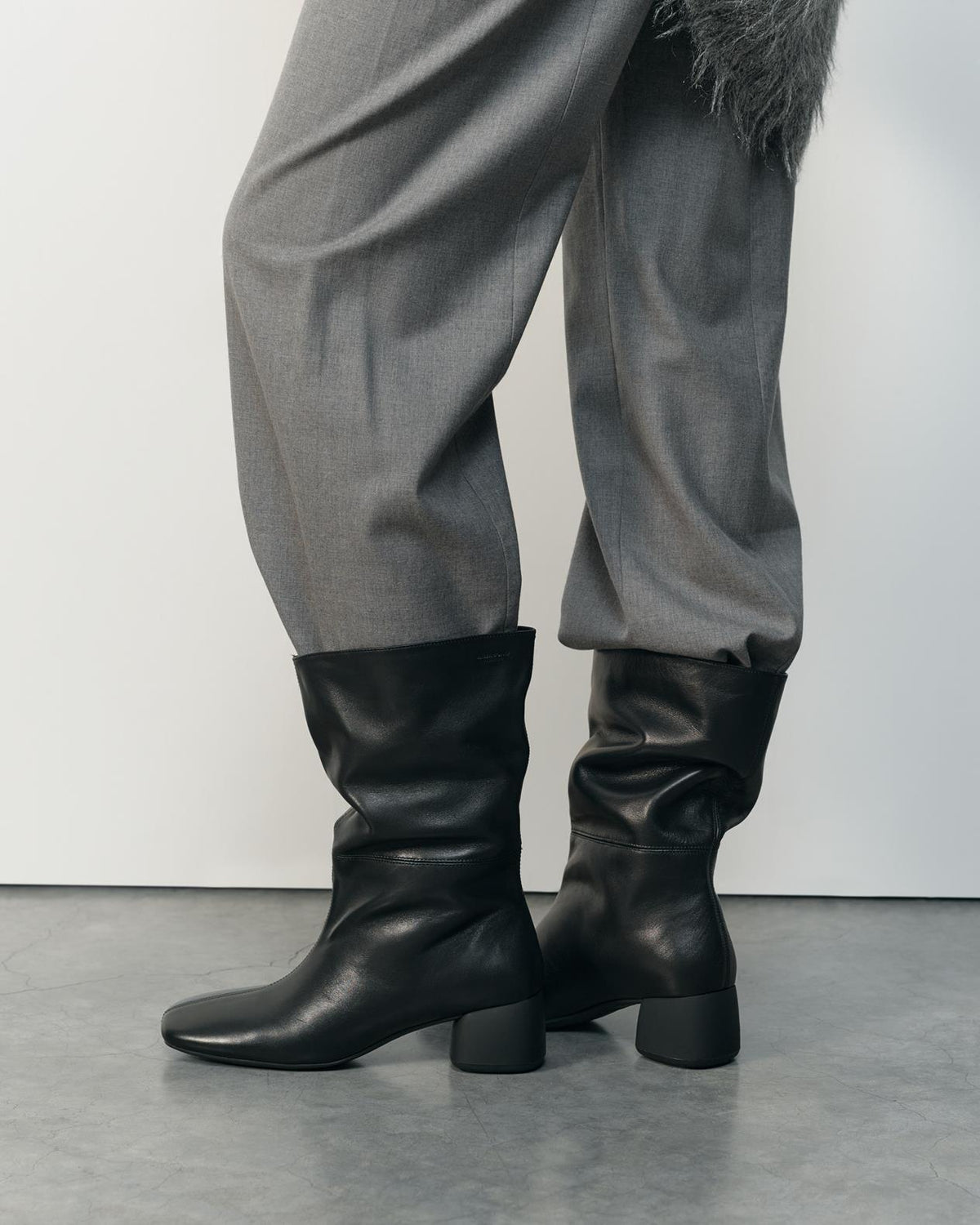 Gray מגפיים גבוהים לנשים Livia VAGABOND SHOEMAKERS