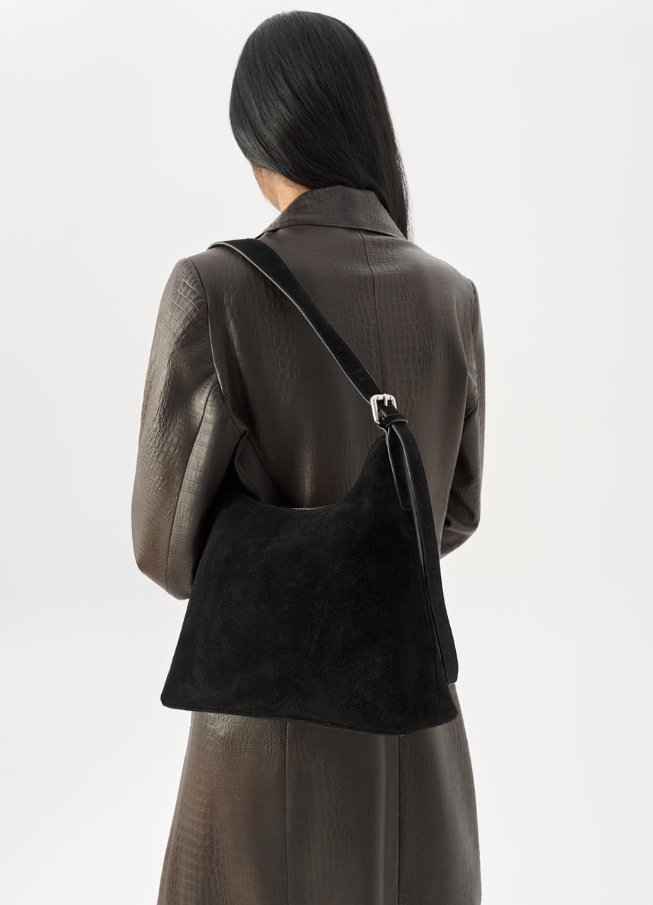 Lavender תיק צד זמש לנשים Vagabond Bari VAGABOND