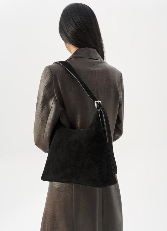 Lavender תיק צד זמש לנשים Vagabond Bari VAGABOND