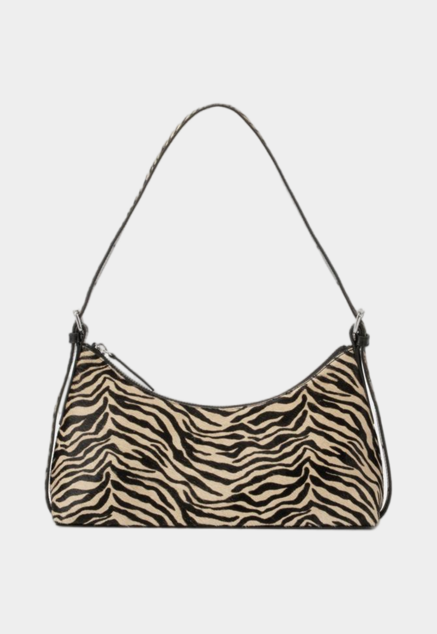 Lavender תיק צד זברה לנשים Bari Mini VAGABOND