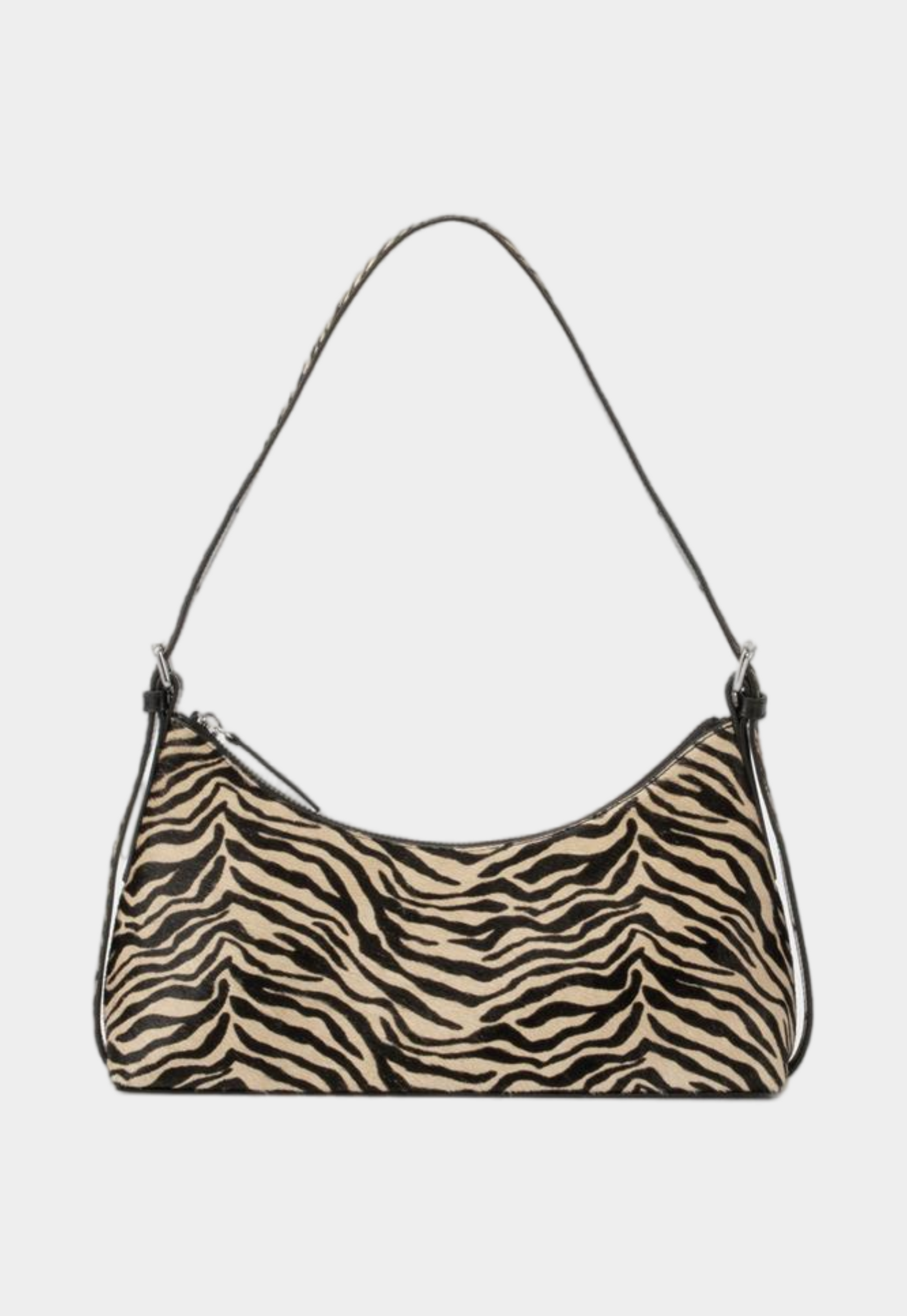 Lavender תיק צד זברה לנשים Bari Mini VAGABOND