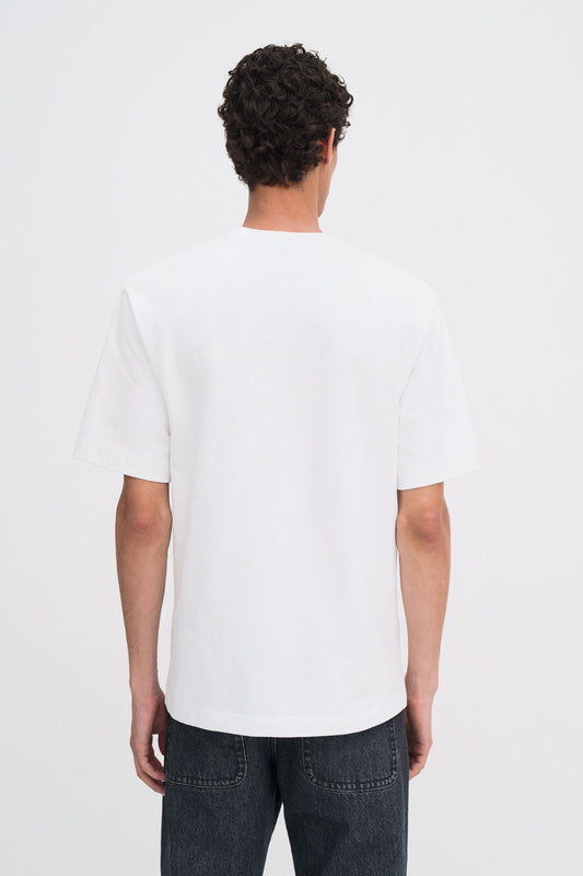 Lavender טי שירט קצרה לגברים Heavy Crewneck FILIPPA K