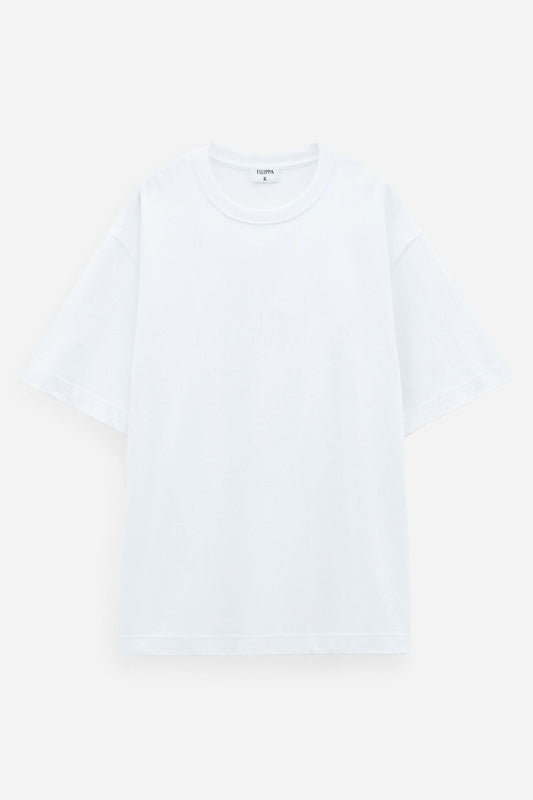 Lavender טי שירט קצרה לגברים Heavy Crewneck FILIPPA K