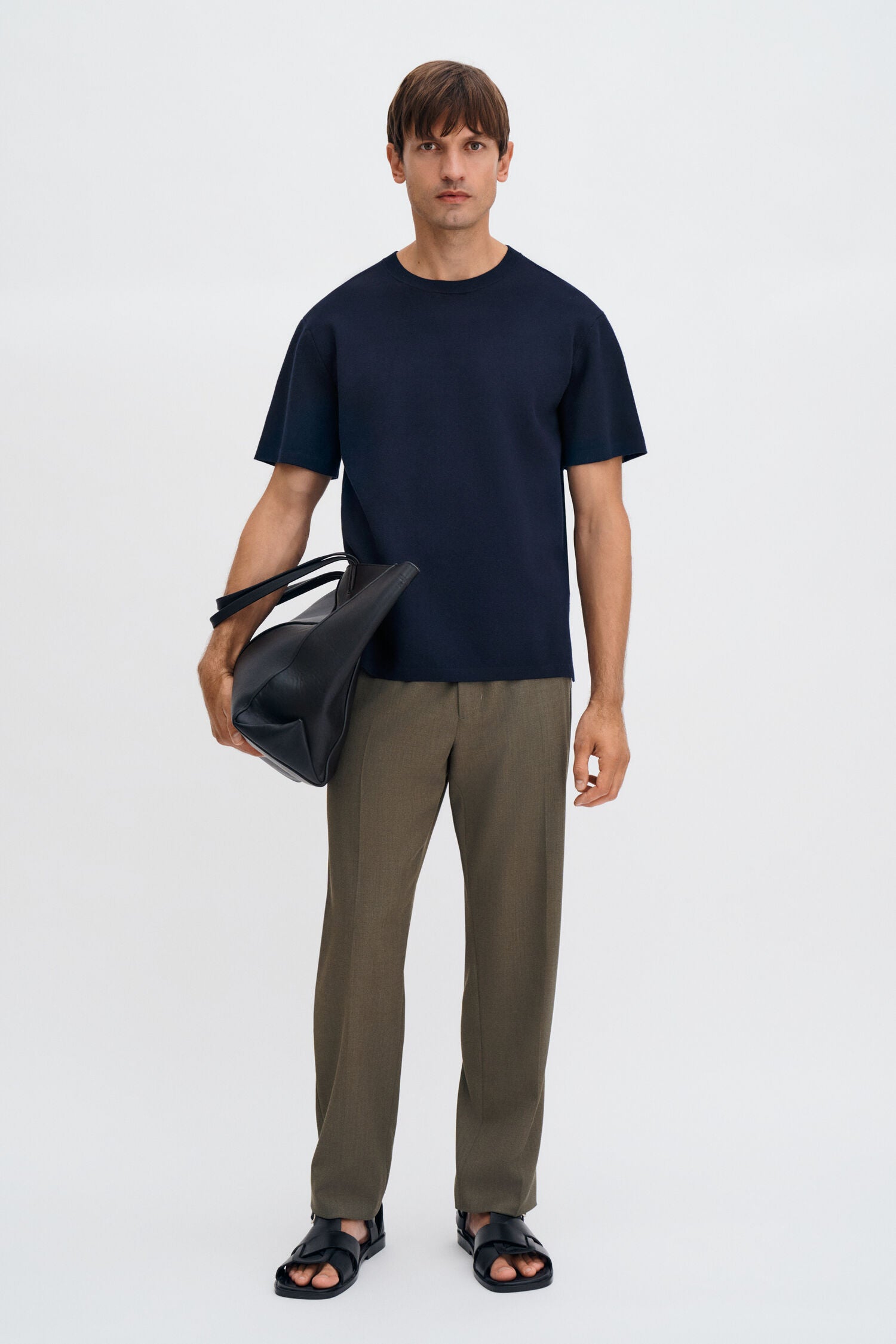 Lavender מכנסיים ארוכים לגברים Theo Trousers FILIPPA K