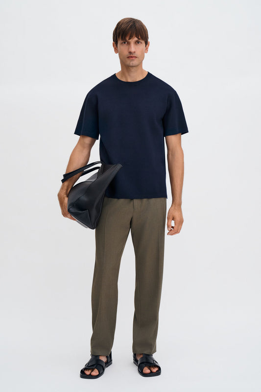 Lavender מכנסיים ארוכים לגברים Theo Trousers FILIPPA K