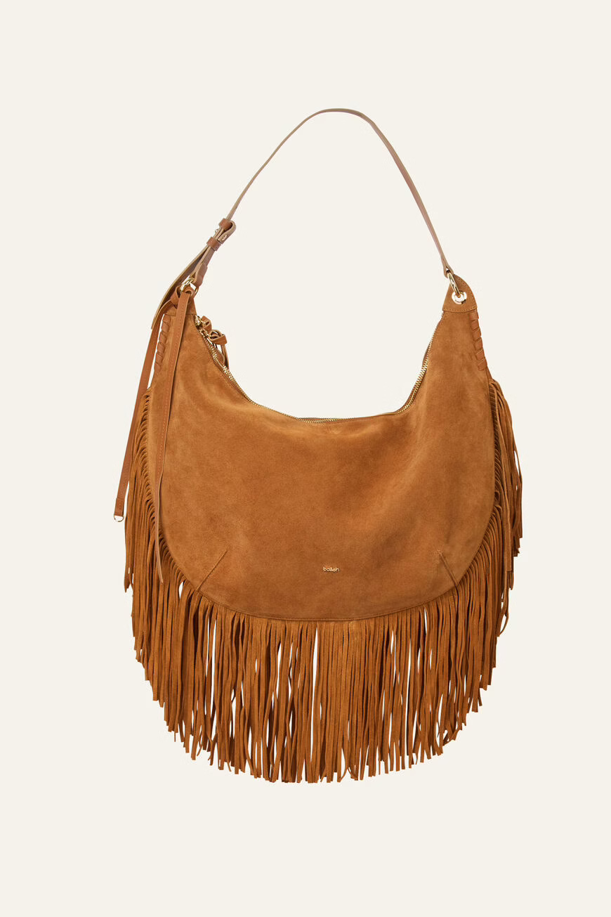 White Smoke תיק צד לנשים Fringes BA&SH