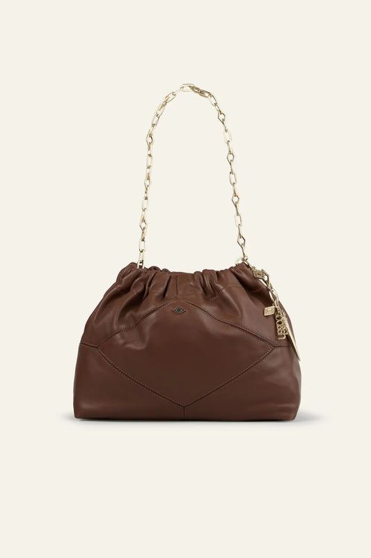 Seashell BAG M CUIR MINI JUNE TOTE תיק צד BA&SH