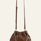 Seashell תיק יד Mini June Suede Tote Bag BA&SH