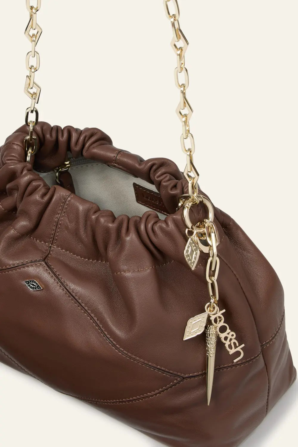 Seashell תיק יד Mini June Suede Tote Bag BA&SH