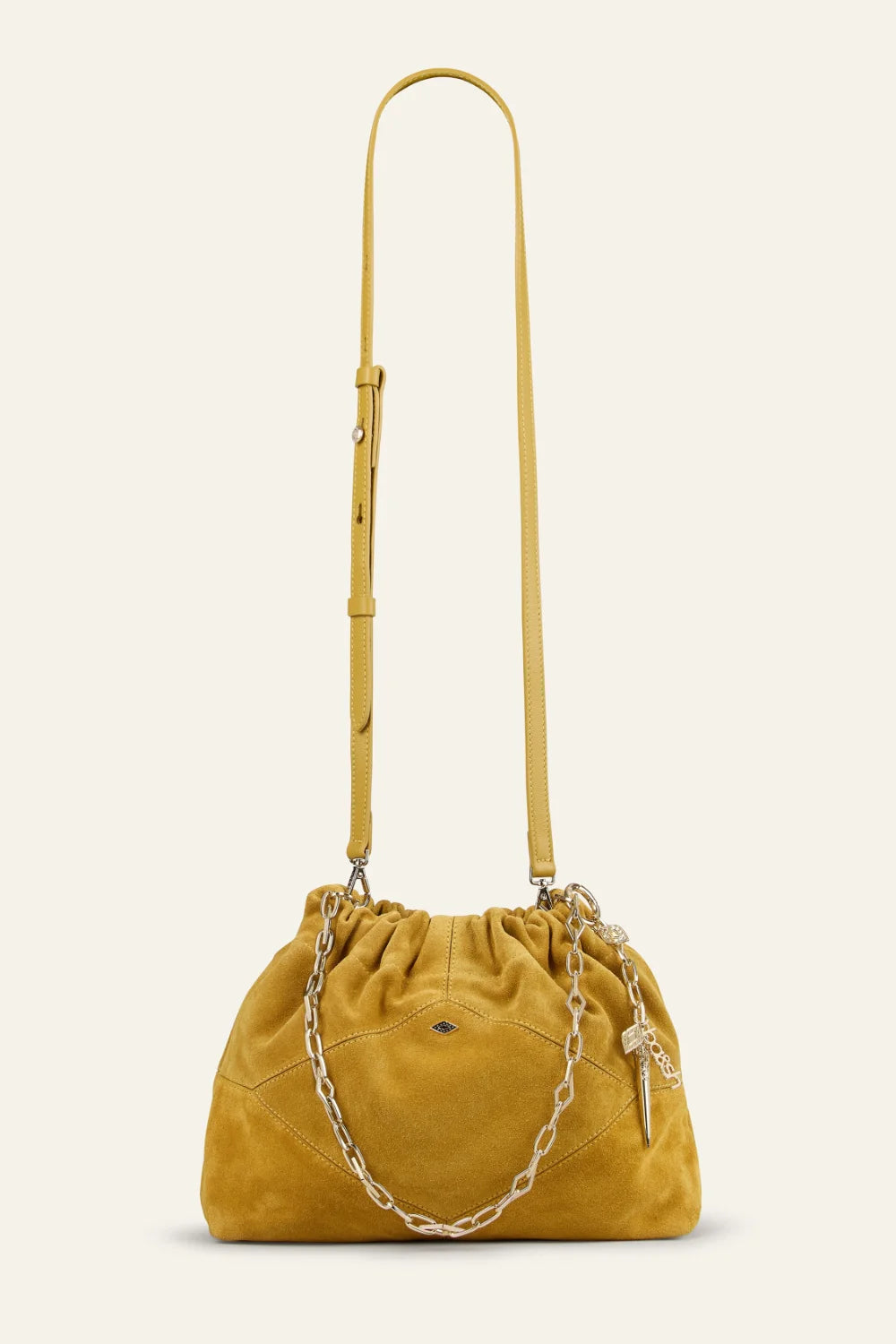 Seashell תיק יד Mini June Suede Tote Bag BA&SH