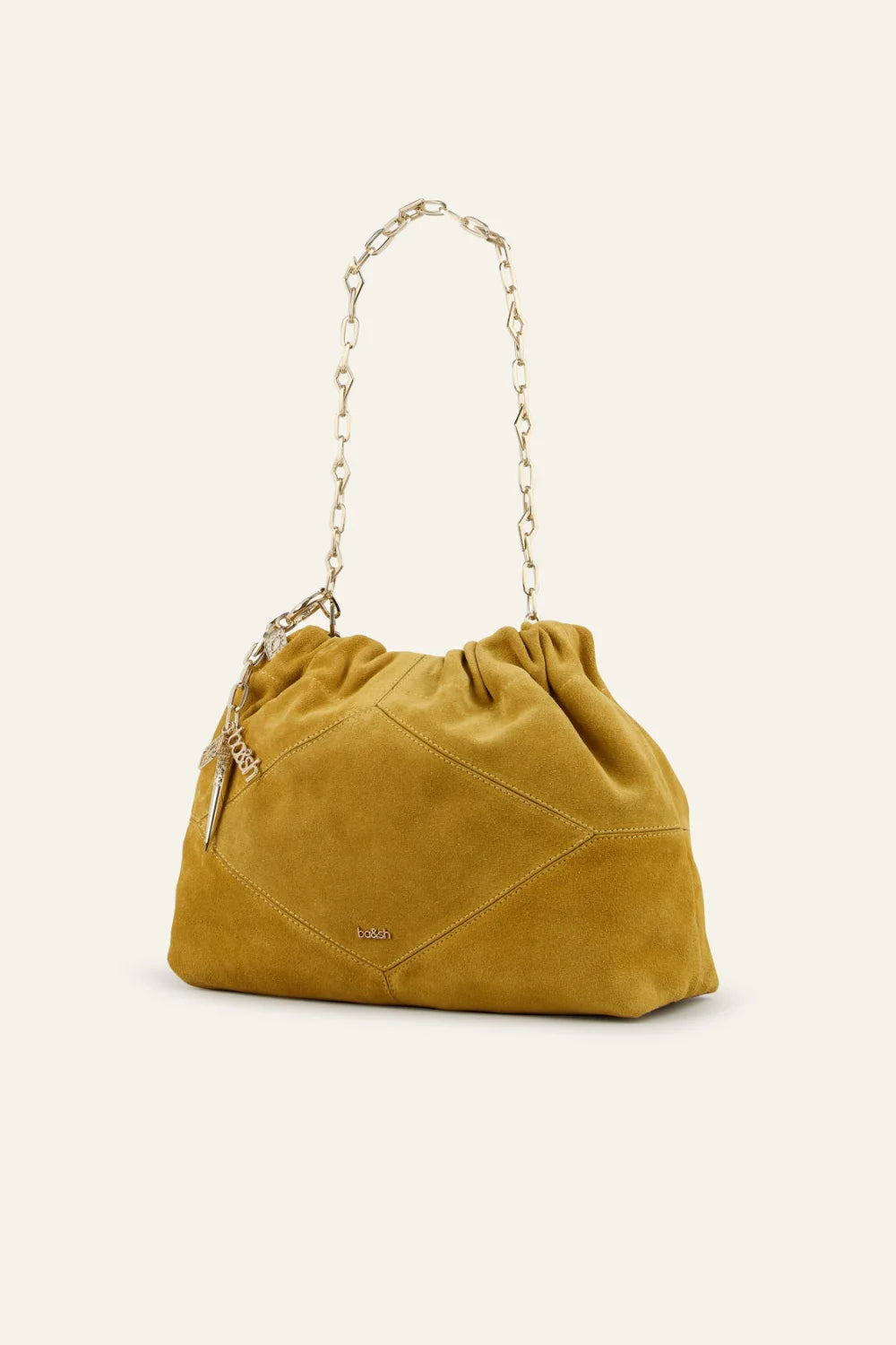 Seashell תיק יד Mini June Suede Tote Bag BA&SH