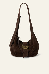 Seashell BAG SUEDE YOUYOU HOBO תיק צד BA&SH