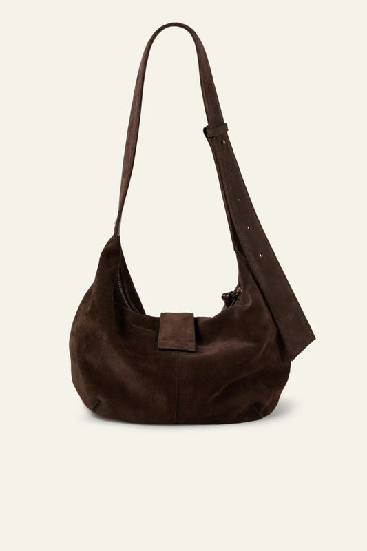 Seashell BAG SUEDE YOUYOU HOBO תיק צד BA&SH