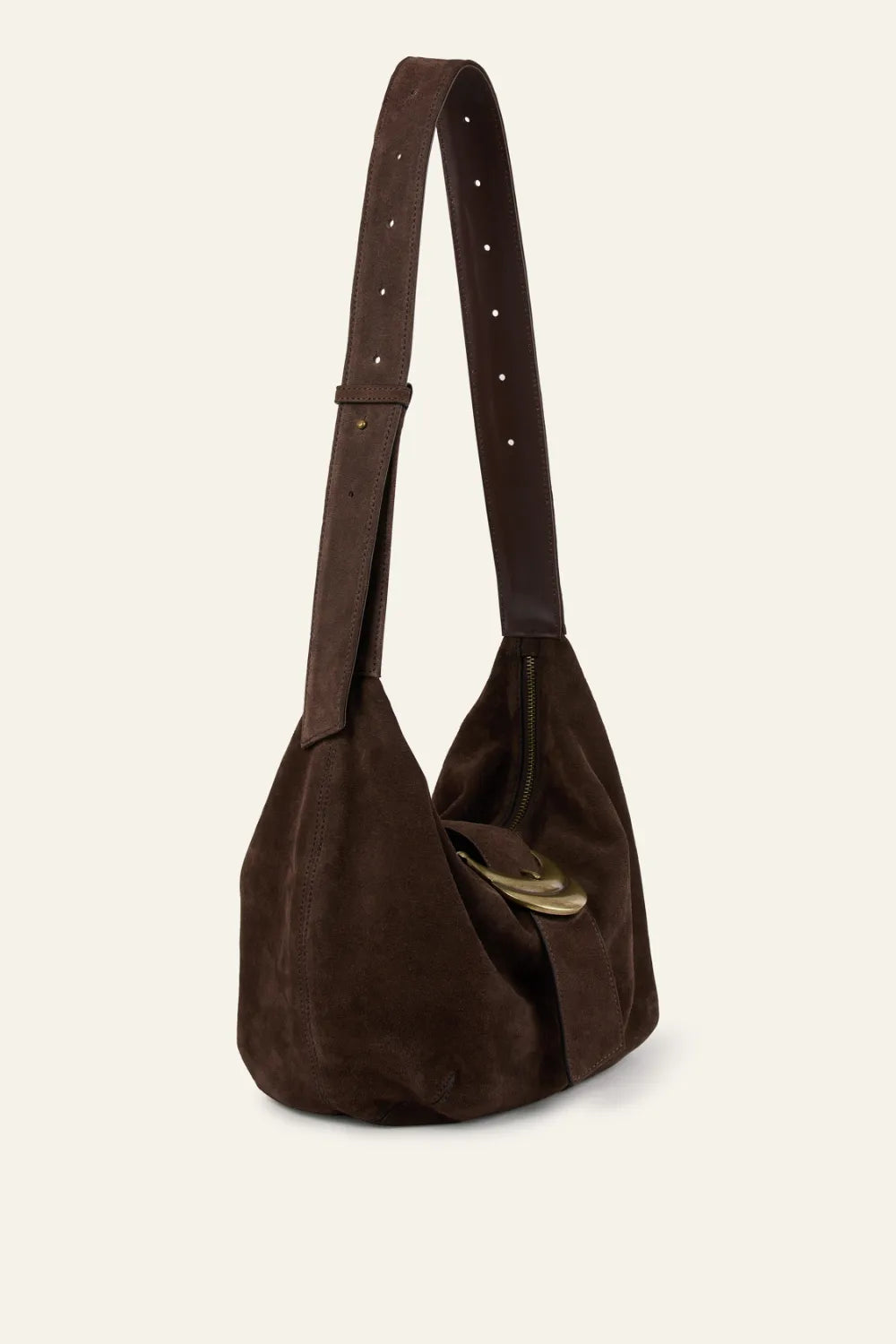 Seashell BAG SUEDE YOUYOU HOBO תיק צד BA&SH