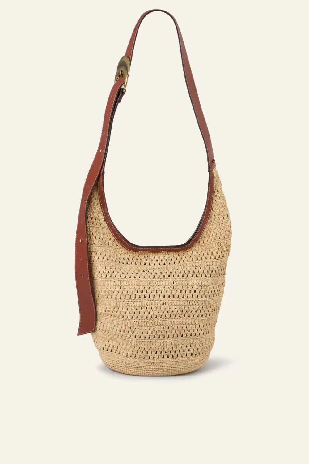Seashell BAG L RAFFIA YOUYOU תיק צד BA&SH