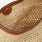 Tan BAG L RAFFIA YOUYOU תיק צד BA&SH