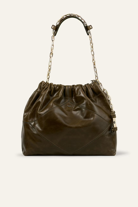 Dark Slate Gray תיק צד לנשים June BA&SH