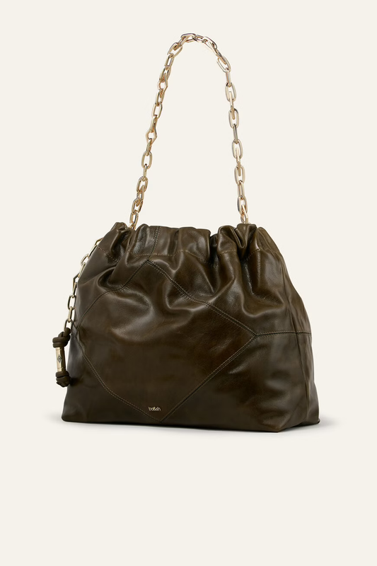 Dark Slate Gray תיק צד לנשים June BA&SH