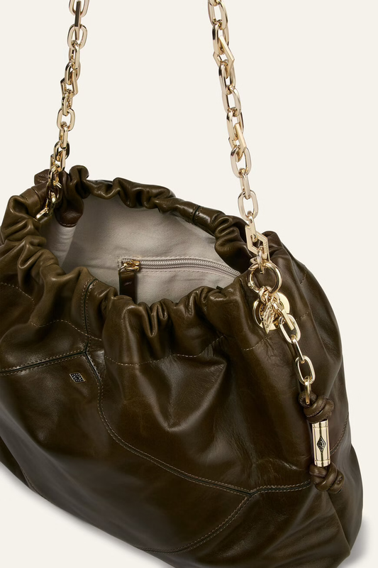 Beige תיק צד לנשים June BA&SH