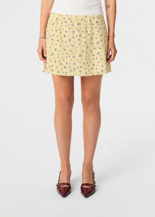 Lavender חצאית מיני לנשים Alyssamd Print MODSTROM