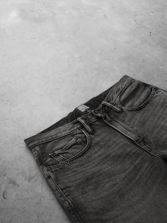 Dark Slate Gray ג׳ינס ארוך לגברים Thunderstorm – Straight Leg MINUS 1