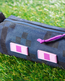 Dark Green קלמר Minecraft Settlement Pencil Case HERSCHEL
