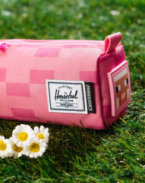 Dark Olive Green קלמר Minecraft Settlement Pencil Case HERSCHEL