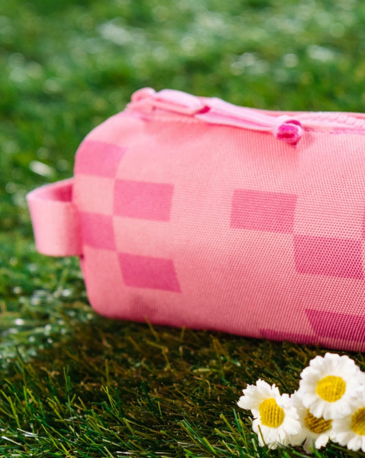 Light Pink קלמר Minecraft Settlement Pencil Case HERSCHEL