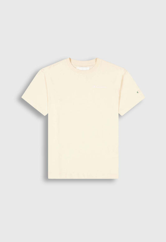 Beige טי שירט קצרה לנשים CHAMPION