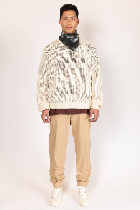 Antique White סווטשירט לגברים / נשים Holes THIRTY DEGREES