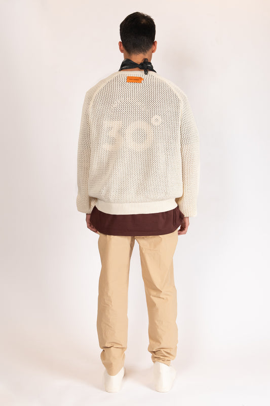 Antique White סווטשירט לגברים / נשים Holes THIRTY DEGREES