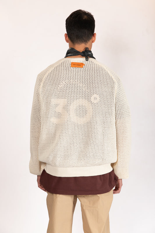 Antique White סווטשירט לגברים / נשים Holes THIRTY DEGREES