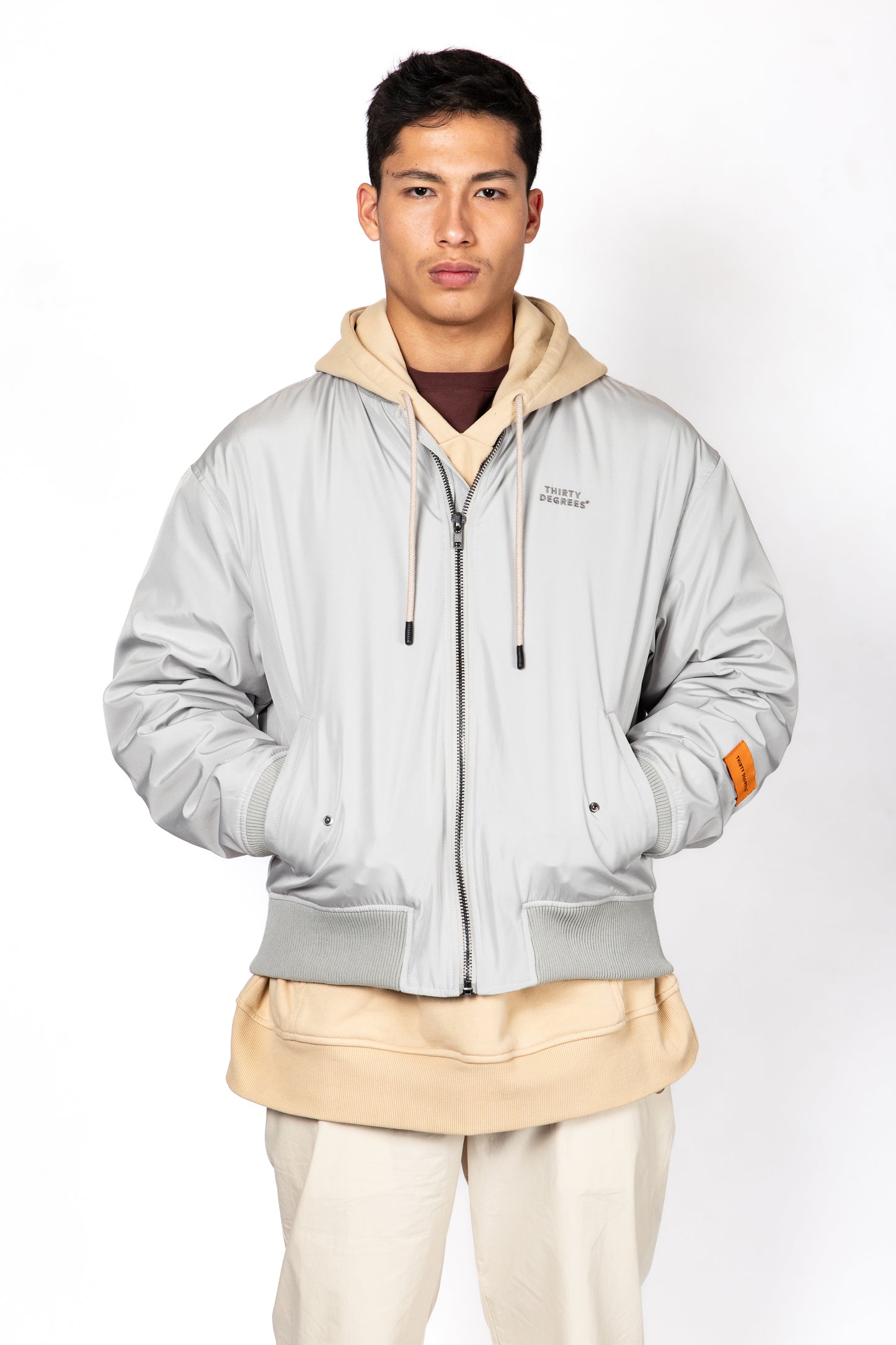 Antique White ג'קט לגברים / נשים Basketball THIRTY DEGREES