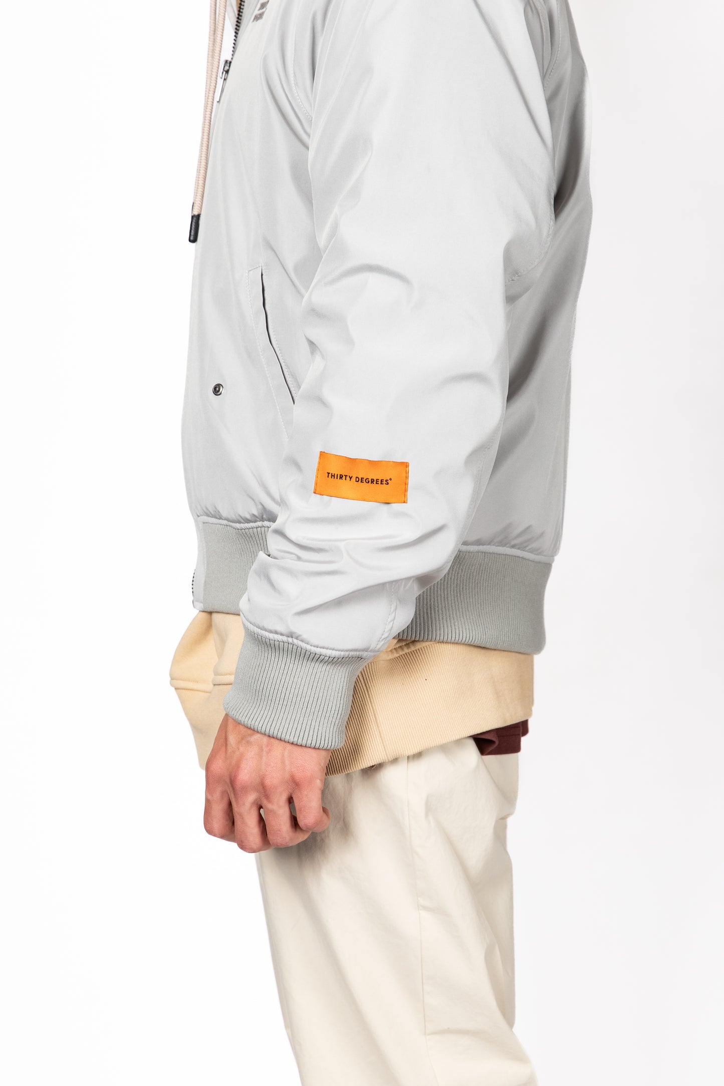 Antique White ג'קט לגברים / נשים Basketball THIRTY DEGREES