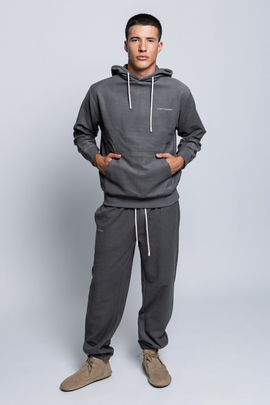 Light Gray קפוצ'ון לגברים / נשים Upside Down THIRTY DEGREES